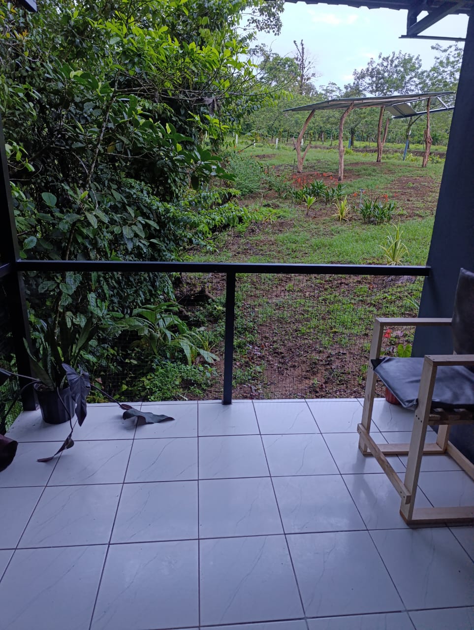 Espacio de estar de Cabaña 1